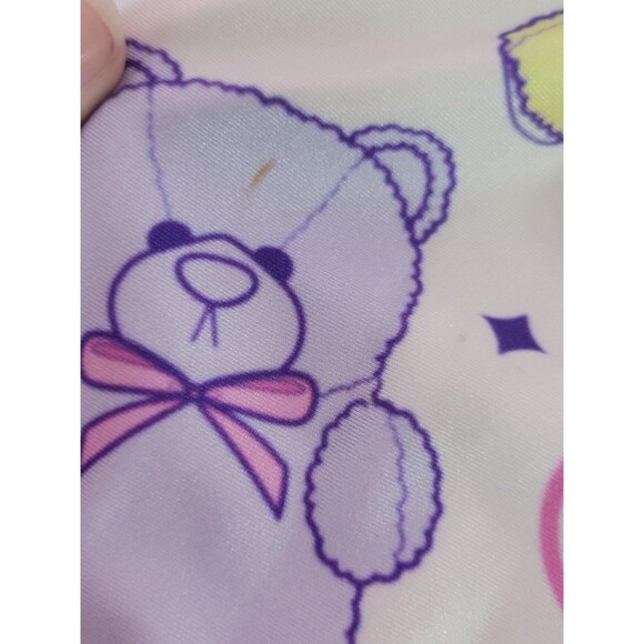 In Control Clothing Pastel Fairy Kei Kawaii Bear Bell Bottom Pants Size XS/S - Picture 4 of 12